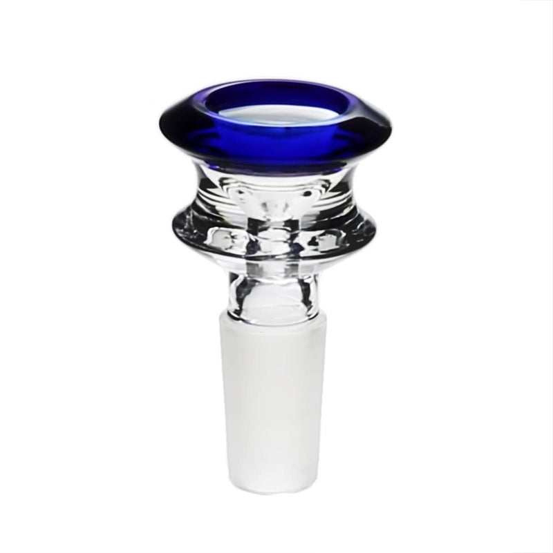 Biohazard Inc 14mm Bowl 14mm Funnel Bowl - Blue