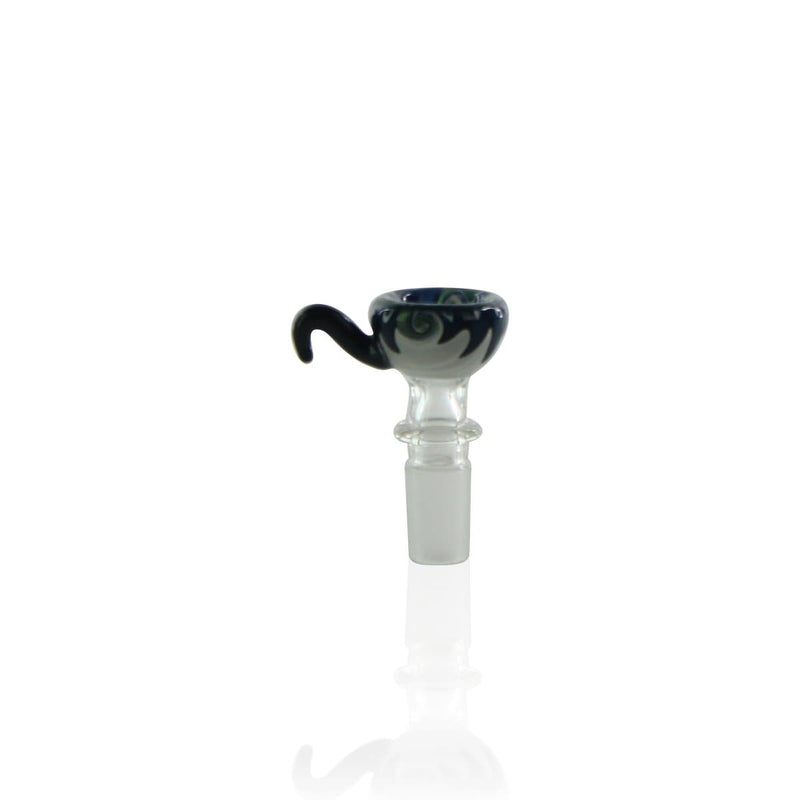 Biohazard Inc 14mm Bowl 14mm Funnel Bowl With Hook - Reversal