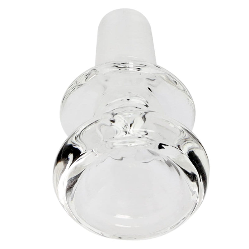 Biohazard Inc 14mm Bowl 14mm Funnel Bowl With Ring - Clear