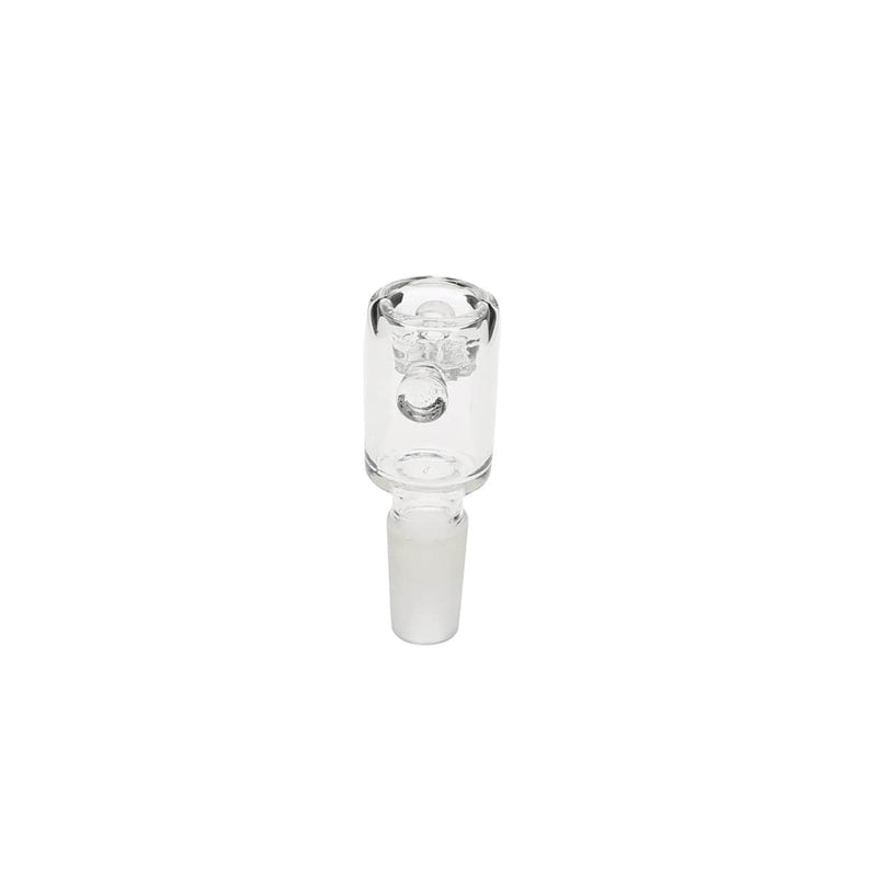 Biohazard Inc 14mm Bowl 14mm Screen Bowl -  Clear Handles