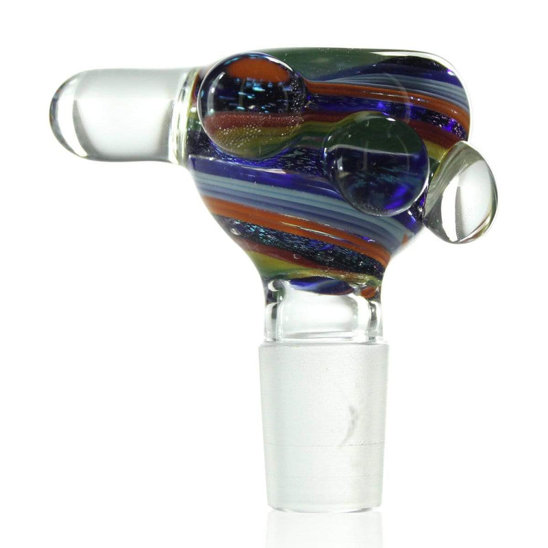 Biohazard Inc 19mm Bowl 19mm Bowl - Rainbow Dichro