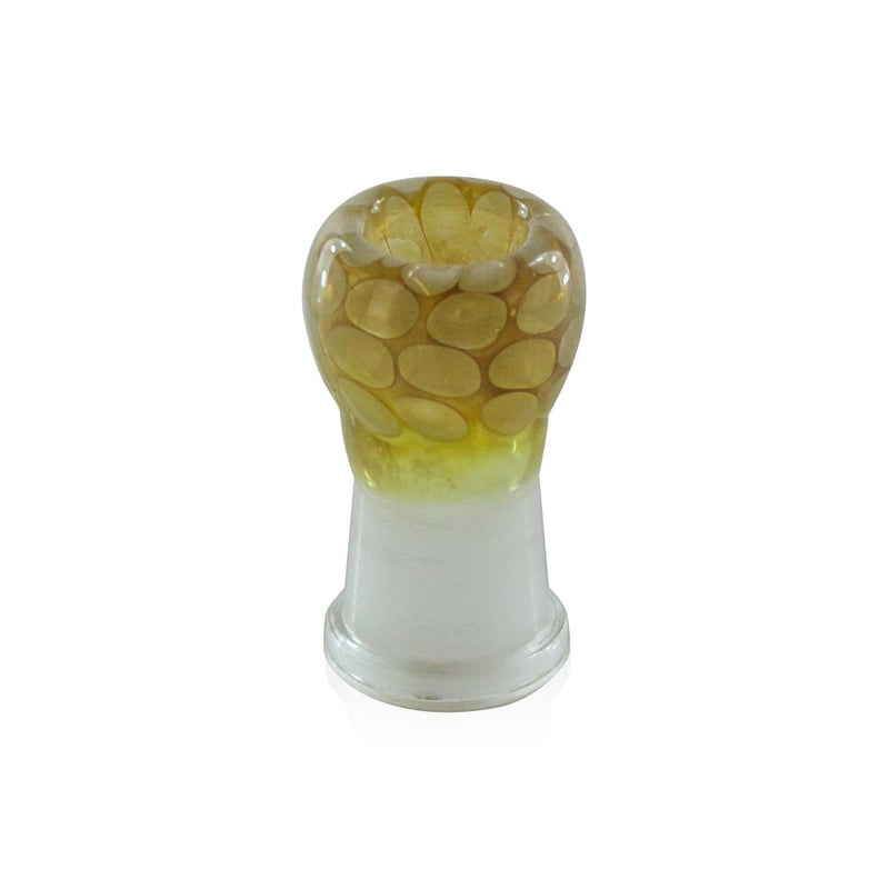 Biohazard Inc 19mm Bowl 19mm Female Bowl - Fumed Honeycomb