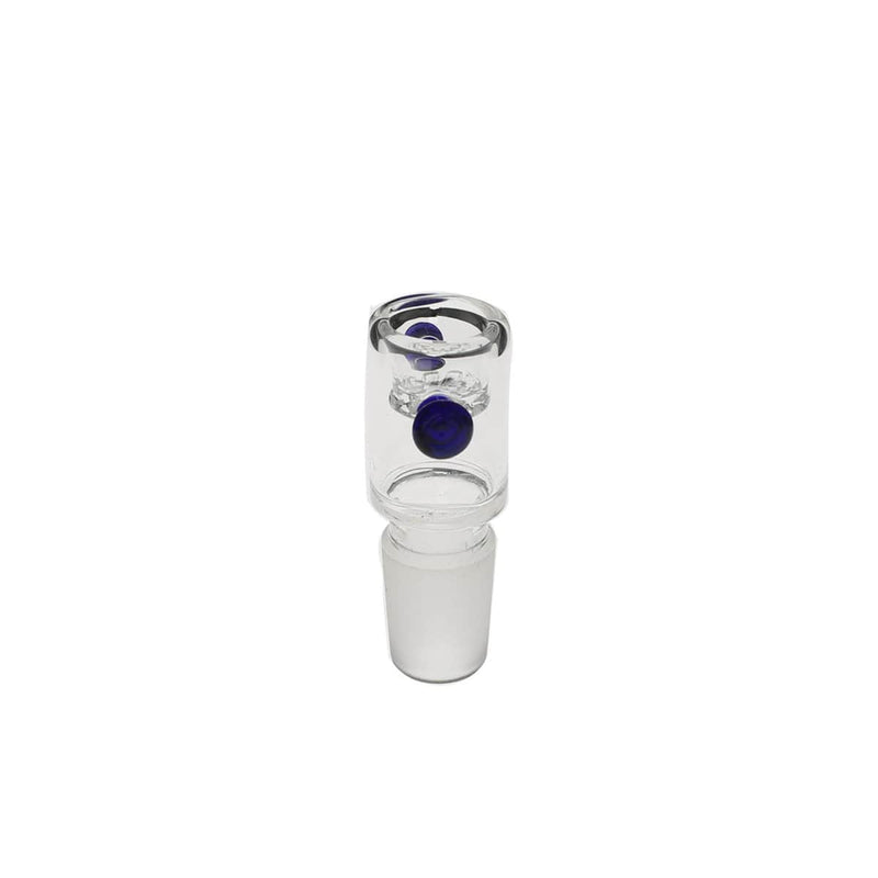 Biohazard Inc 19mm Bowl 19mm Screen Bowl -  Blue Handles