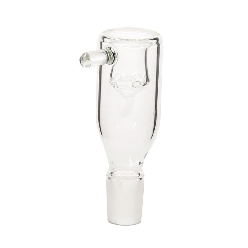 Biohazard Inc 19mm Bowl 19mm Tall Hash Bowl With Handle - Clear