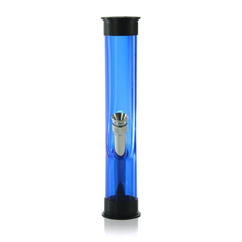 Biohazard Inc Acrylic Bong Acrylic Traveler Water Pipe 6"x1"