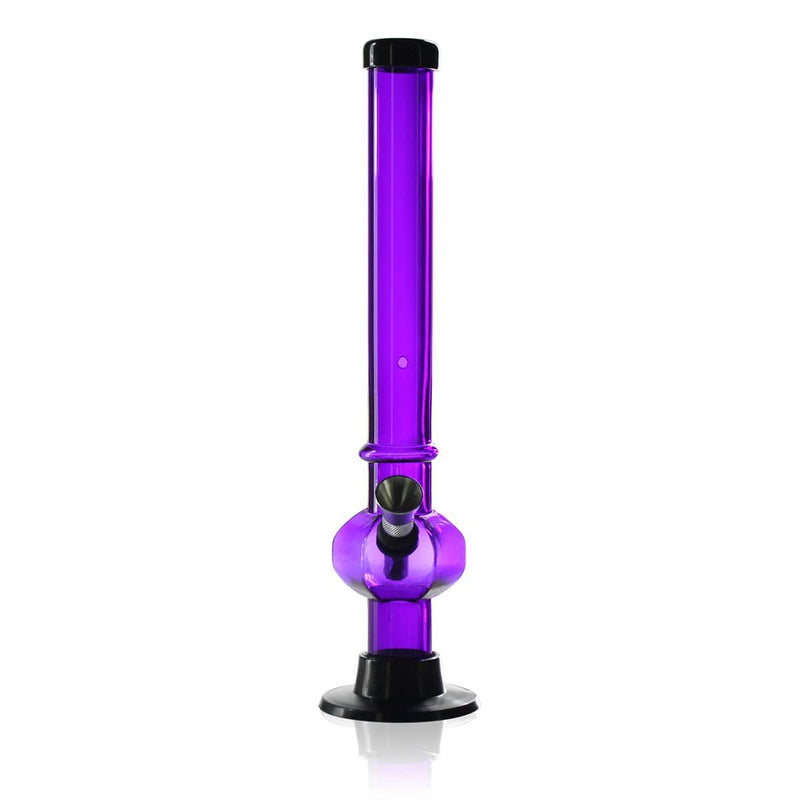 Biohazard Inc Acrylic Bong Acrylic Water Pipe 10"x1"