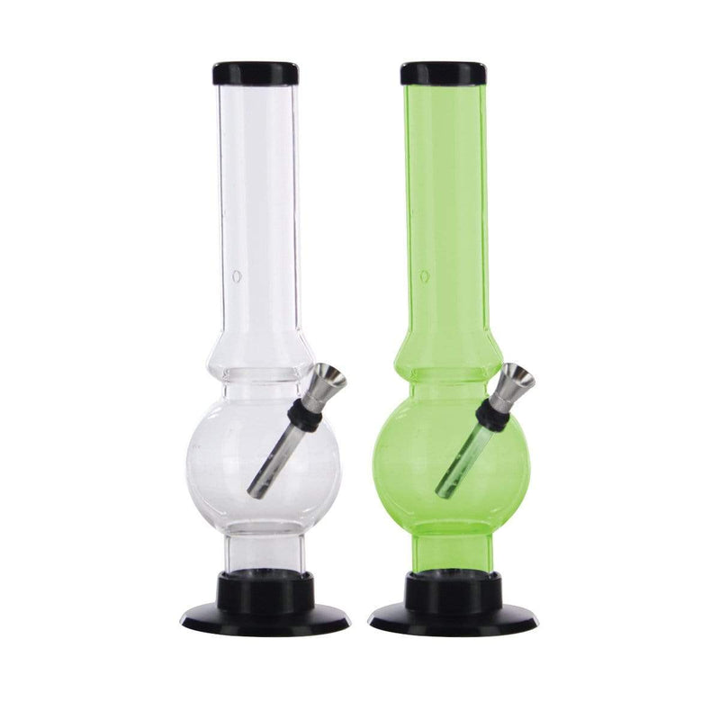 Biohazard Inc Acrylic Bong Acrylic Water Pipe 10"x1/2"