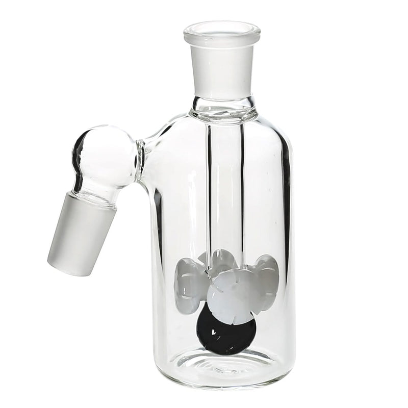 Biohazard Inc Ash Catcher Cross 19mm/19mm Ash Catcher - White/Black