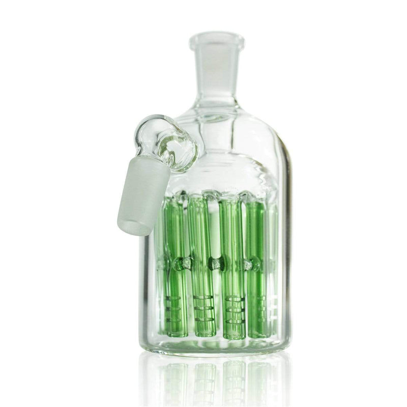 Biohazard Inc Ash Catcher Eleven Arm Ash Catcher - Green 14mm/14mm