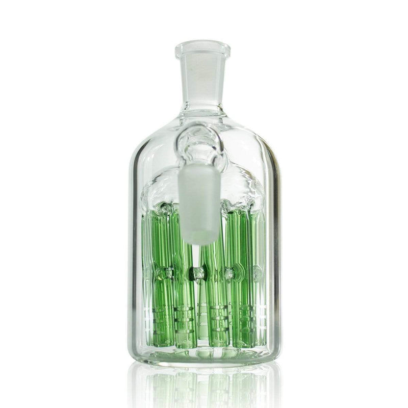 Biohazard Inc Ash Catcher Eleven Arm Ash Catcher - Green 14mm/14mm