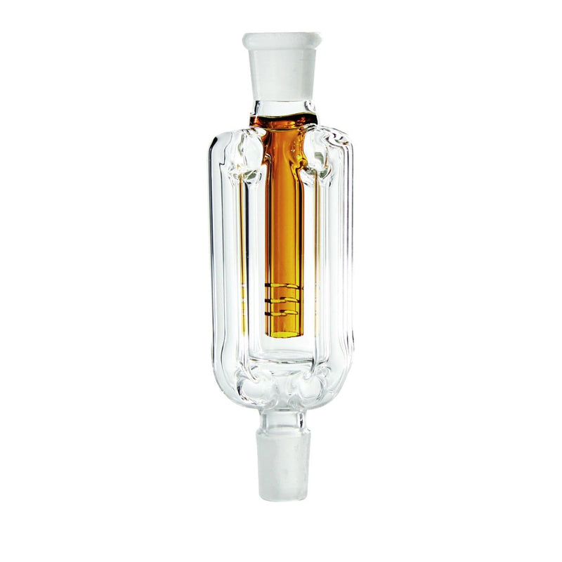 Biohazard Inc Ash Catcher Four Handle Ash Catcher - Amber 19mm/19mm