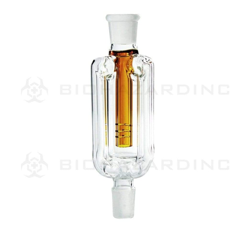 Biohazard Inc Ash Catcher Four Handle Ash Catcher - Amber 19mm/19mm