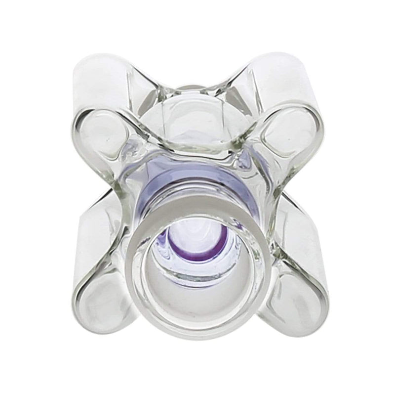 Biohazard Inc Ash Catcher Four Handle Ash Catcher - Purple 19mm/19mm