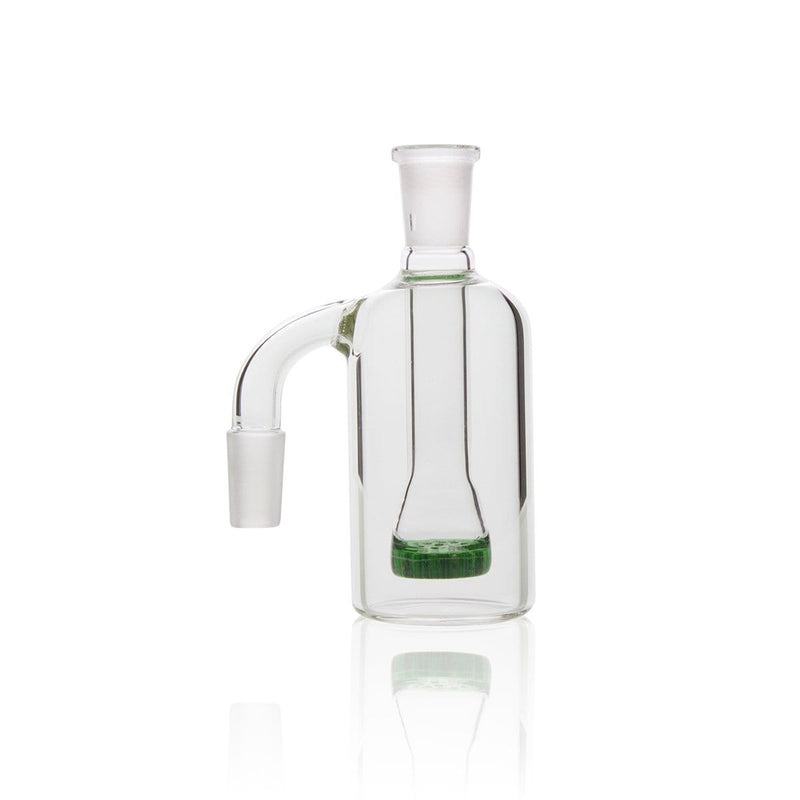 Biohazard Inc Ash Catcher Honeycomb Ash Catcher - Green 14mm/14mm