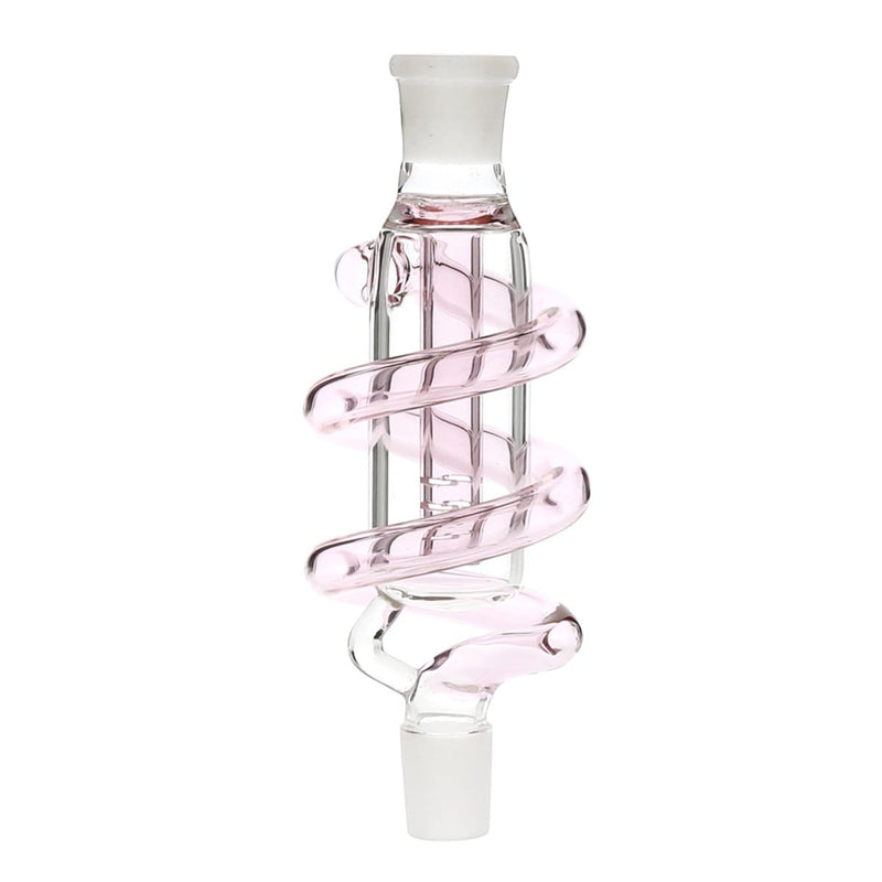 Biohazard Inc Ash Catcher Outside Coil Ash Catcher - Pink 19mm/19mm