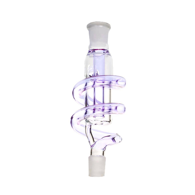 Biohazard Inc Ash Catcher Outside Coil Ash Catcher - Purple 19mm/19mm