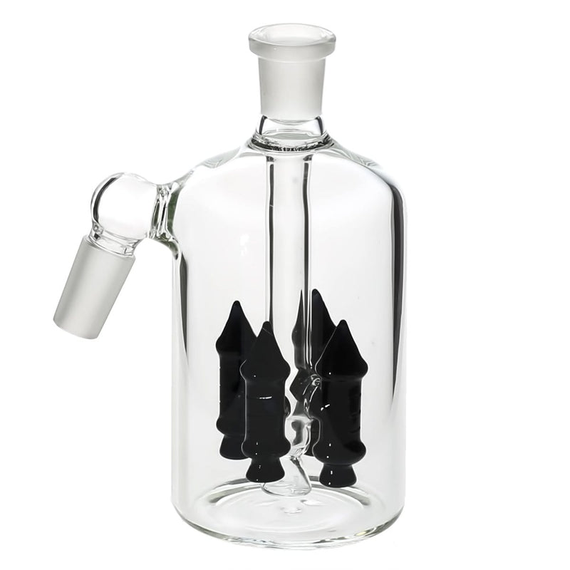 Biohazard Inc Ash Catcher Rocket 14mm/14mm Ash Catcher - Black