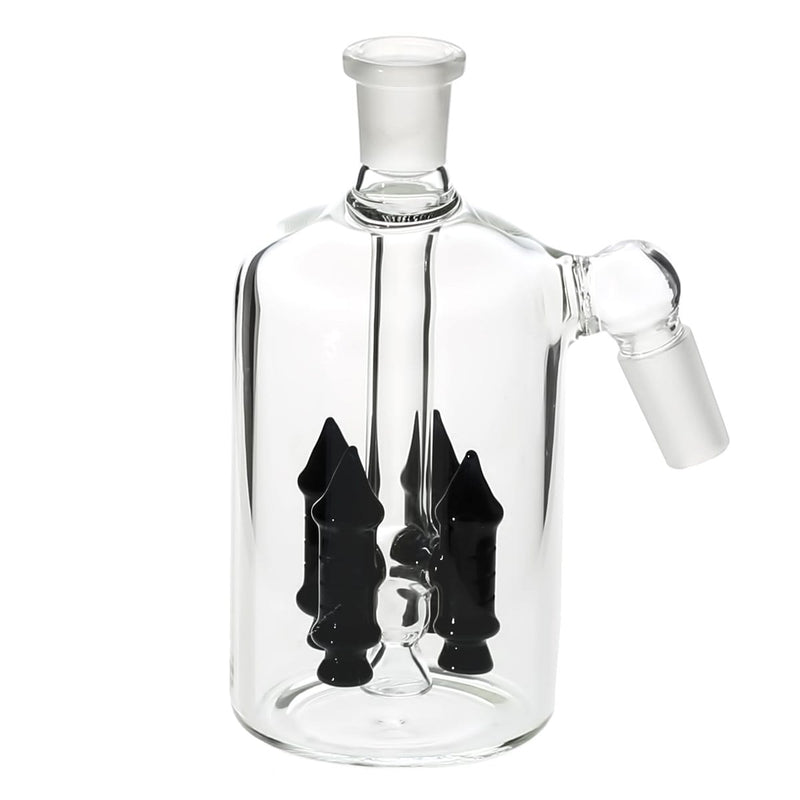 Biohazard Inc Ash Catcher Rocket 14mm/14mm Ash Catcher - Black