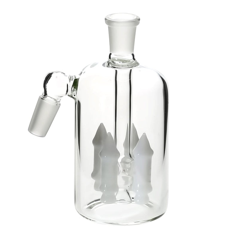 Biohazard Inc Ash Catcher Rocket 14mm/14mm Ash Catcher - White