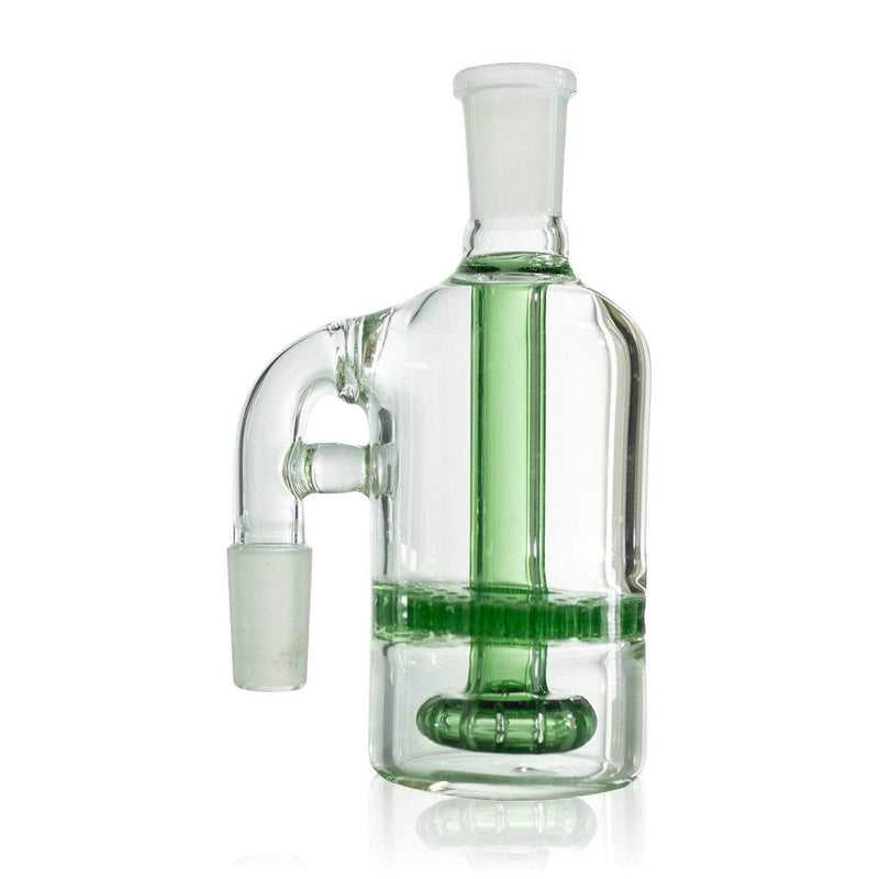 Biohazard Inc Ash Catcher Showerhead/Honeycomb Ash Catcher - Green 14mm/14mm