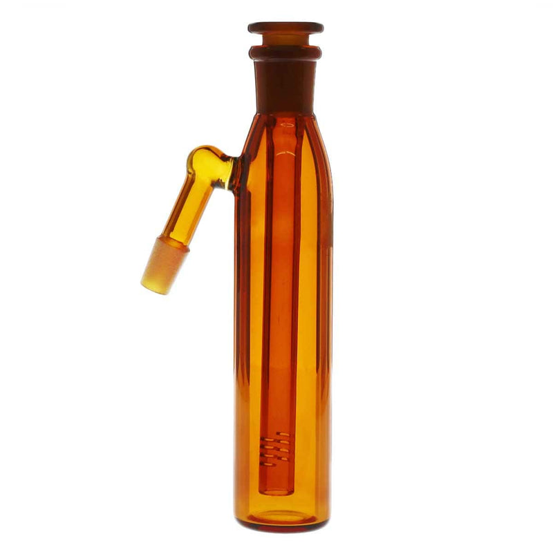 Biohazard Inc Ash Catcher Tall Ash Catcher - Amber 14mm/14mm