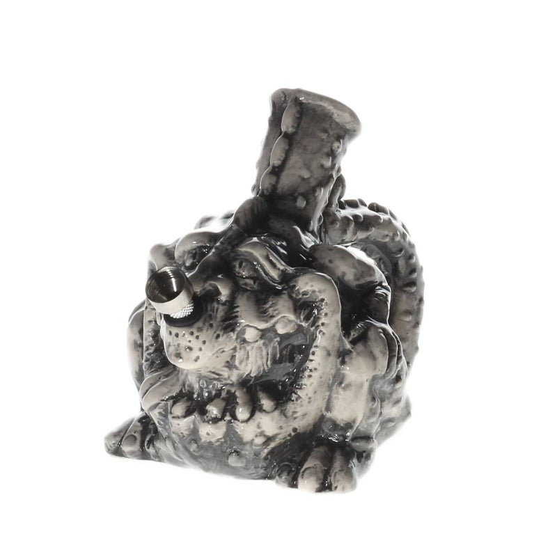 Biohazard Inc Ceramic Bong 6" Goblin Ceramic Water Pipe