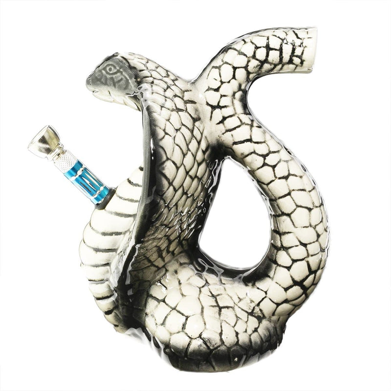 Biohazard Inc Ceramic Bong 7" Cobra Snake Ceramic Waterpipe