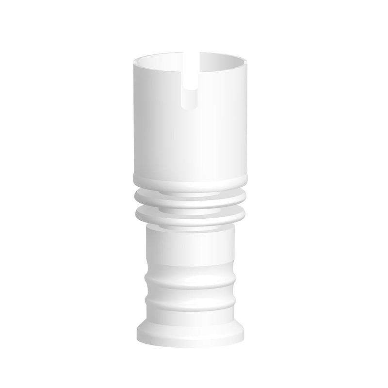 Biohazard Inc Ceramic Domeless Nail Wide Ceramic Domeless Rook Top Nail - 19mm or 14mm Female