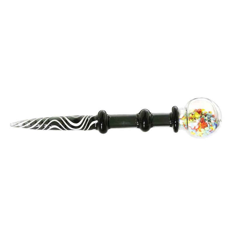 Biohazard Inc Dab Stick Tool Accessory Bubblegum Dabber-Black