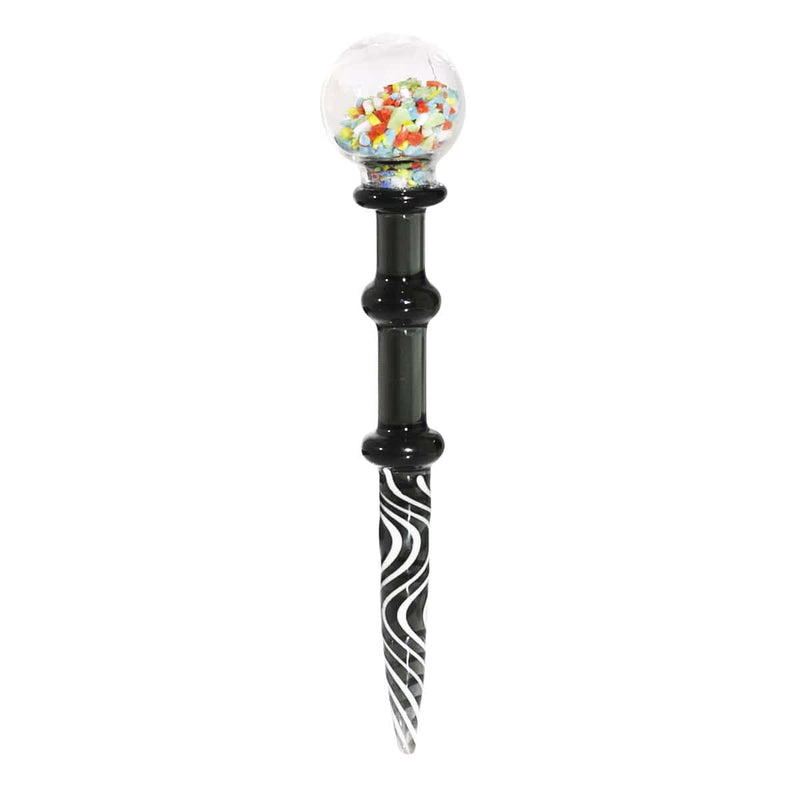 Biohazard Inc Dab Stick Tool Accessory Bubblegum Dabber-Black