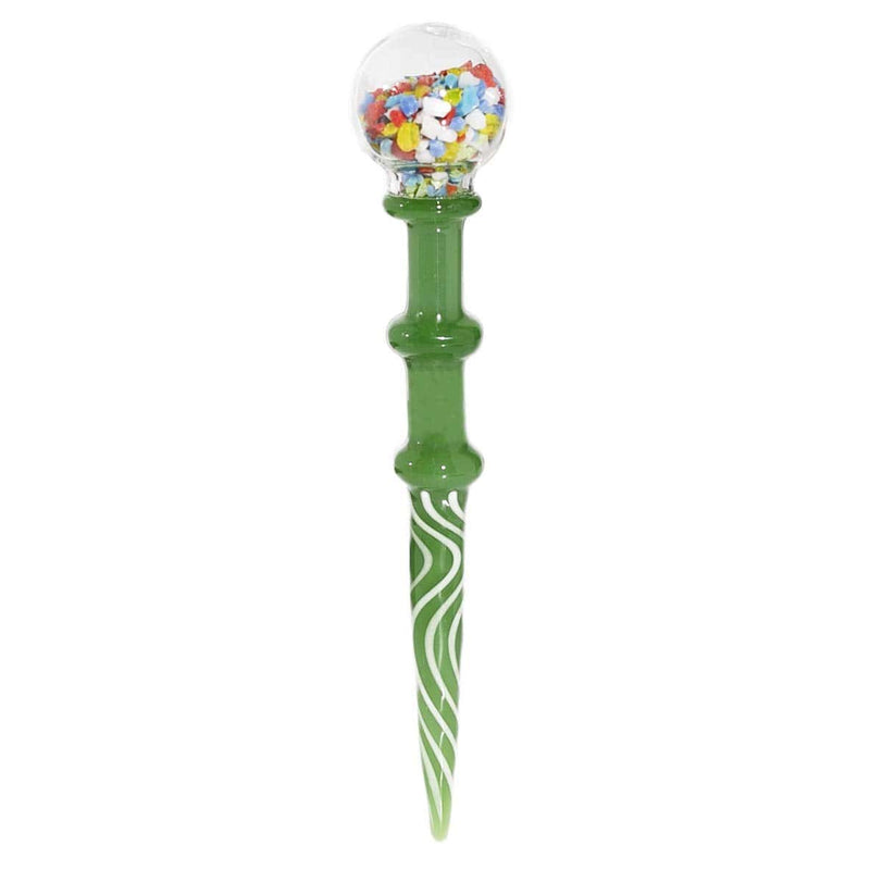 Biohazard Inc Dab Stick Tool Accessory Bubblegum Dabber- Slyme Green