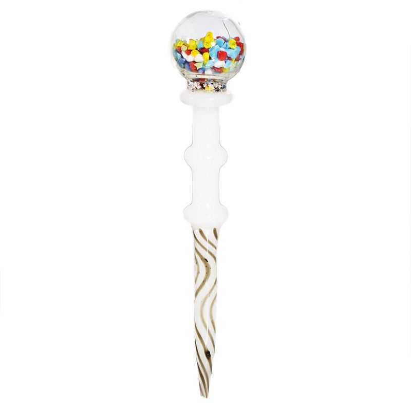 Biohazard Inc Dab Stick Tool Accessory Bubblegum Dabber- White