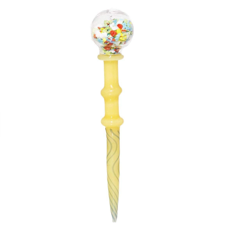 Biohazard Inc Dab Stick Tool Accessory Bubblegum Dabber- Yellow