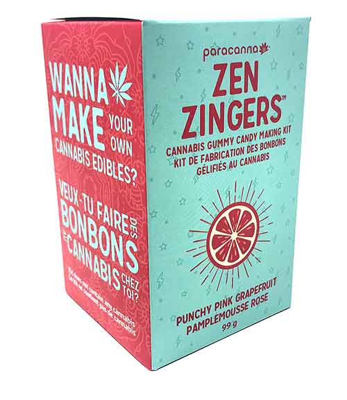 Biohazard Inc Edible Kit Zen Zingers Punchy Pink Grapefruit Kits