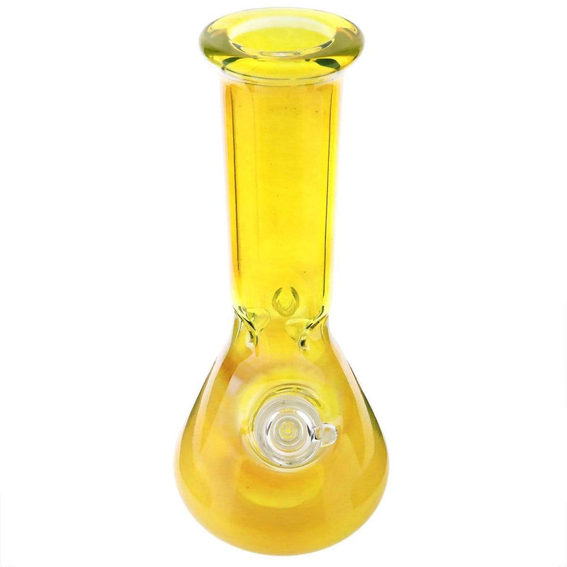 Biohazard Inc Glass Bong 10" Fumed Beaker Water Pipe