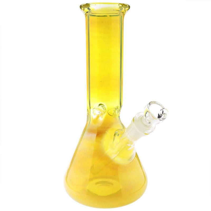 Biohazard Inc Glass Bong 10" Fumed Beaker Water Pipe