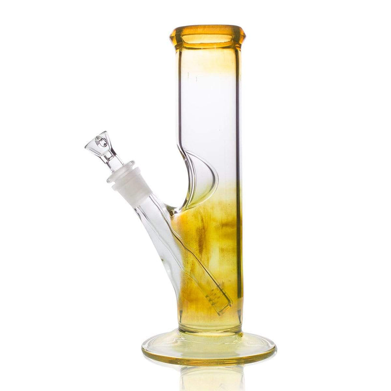 Biohazard Inc Glass Bong 10" Fumed Straight Water Pipe