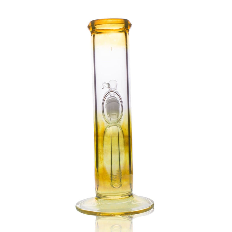 Biohazard Inc Glass Bong 10" Fumed Straight Water Pipe