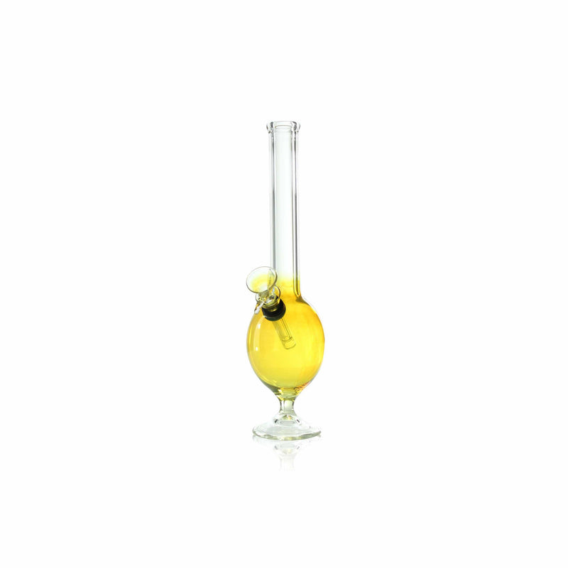 Biohazard Inc Glass Bong 10" Martini Water Pipe w/ Slide - Fumed