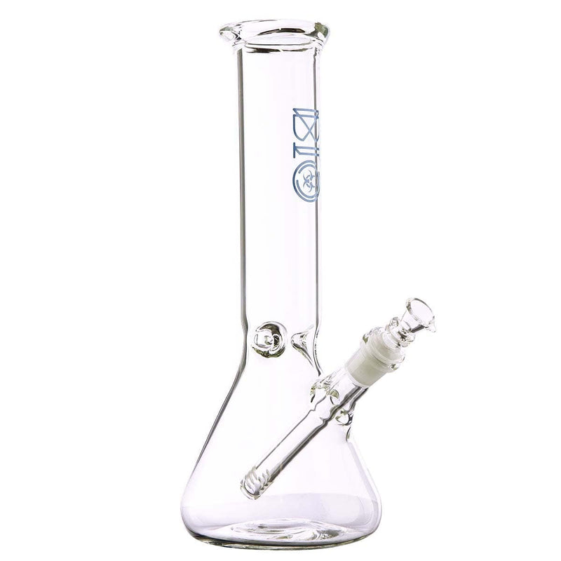 Biohazard Inc Glass Bong 12" BIO Beaker 50 X 5 - Blue