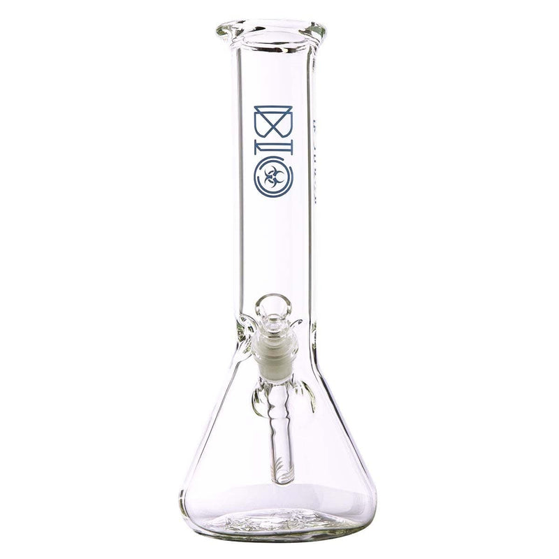 Biohazard Inc Glass Bong 12" BIO Beaker 50 X 5 - Blue