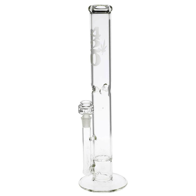 Biohazard Inc Glass Bong 18" 420 Hurricane Water Pipe