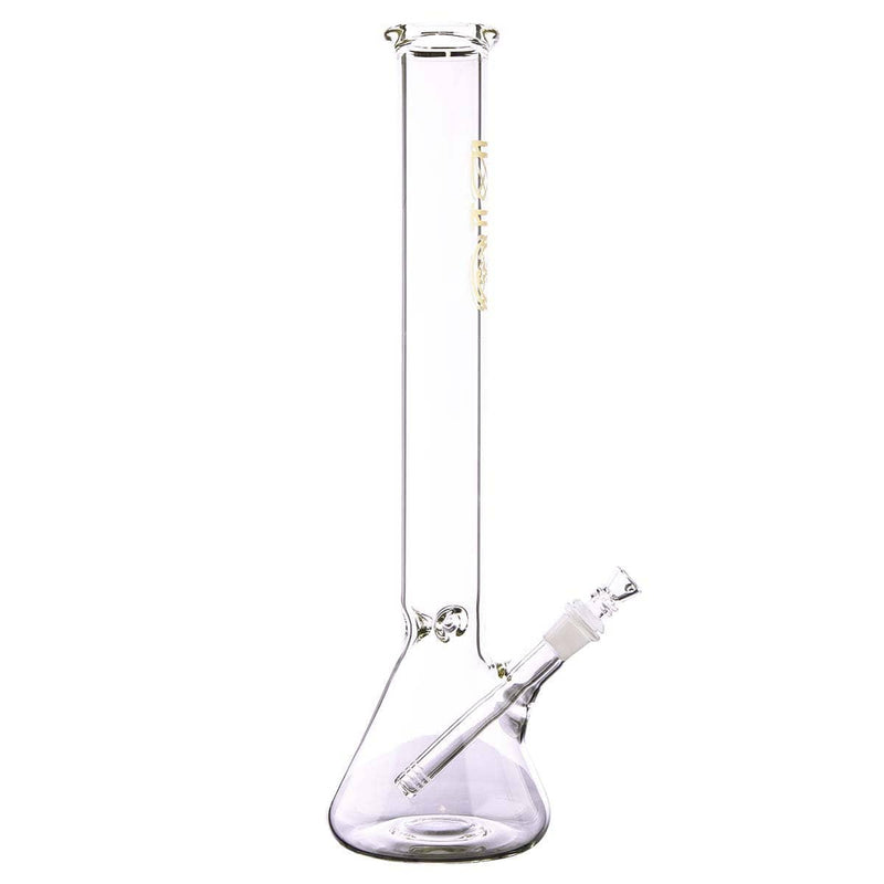 Biohazard Inc Glass Bong 18" BIO 50mm Beaker - Gold