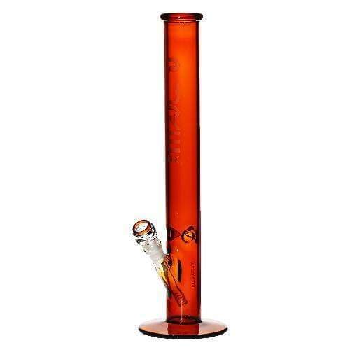 Biohazard Inc Glass Bong 18" PURE 50mm Classic Straight - Amber