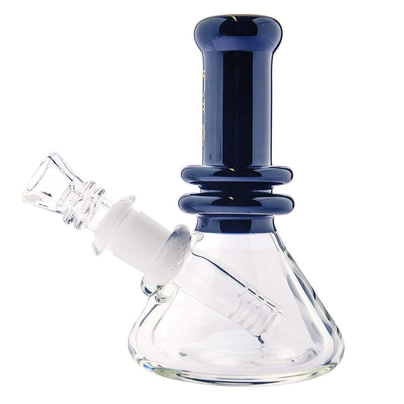 Biohazard Inc Glass Bong 6" BIO Heavy Mini Beaker Waterpipe