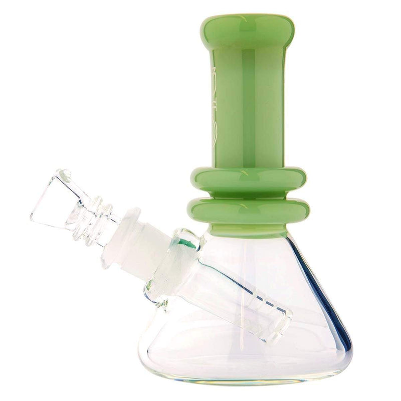 Biohazard Inc Glass Bong 6" BIO Heavy Mini Beaker Waterpipe