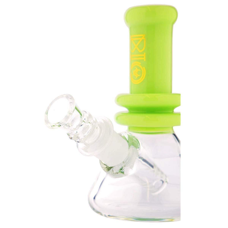 Biohazard Inc Glass Bong 6" BIO Heavy Mini Beaker Waterpipe