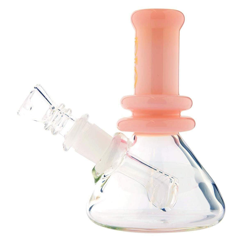 Biohazard Inc Glass Bong 6" BIO Heavy Mini Beaker Waterpipe