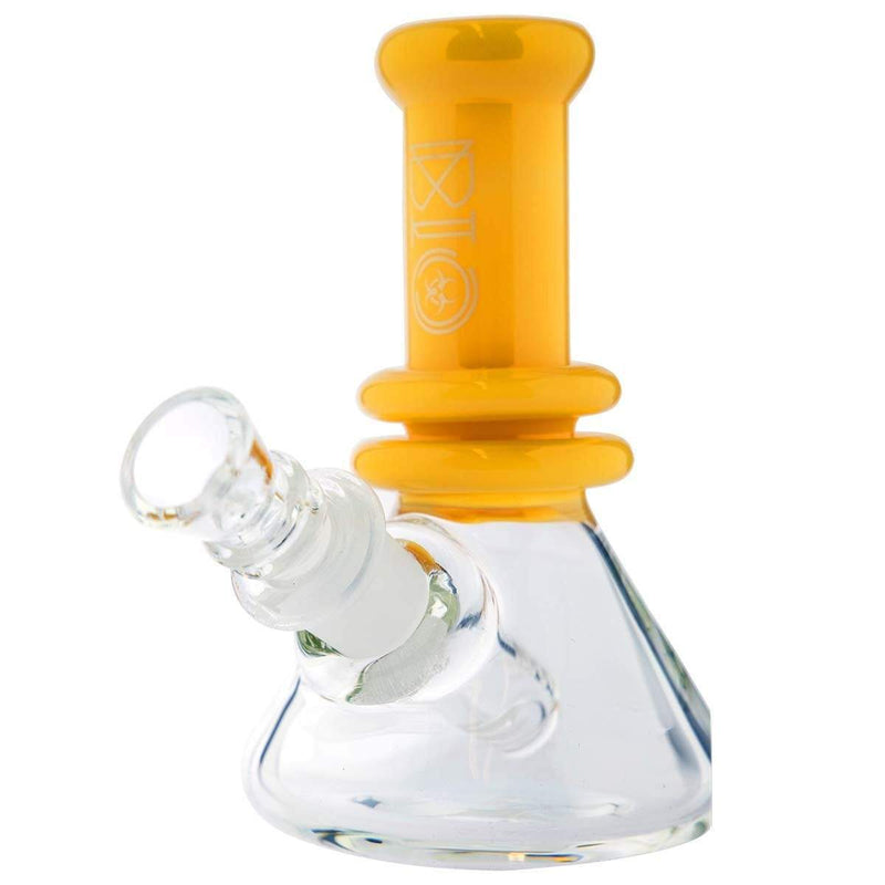 Biohazard Inc Glass Bong 6" BIO Heavy Mini Beaker Waterpipe