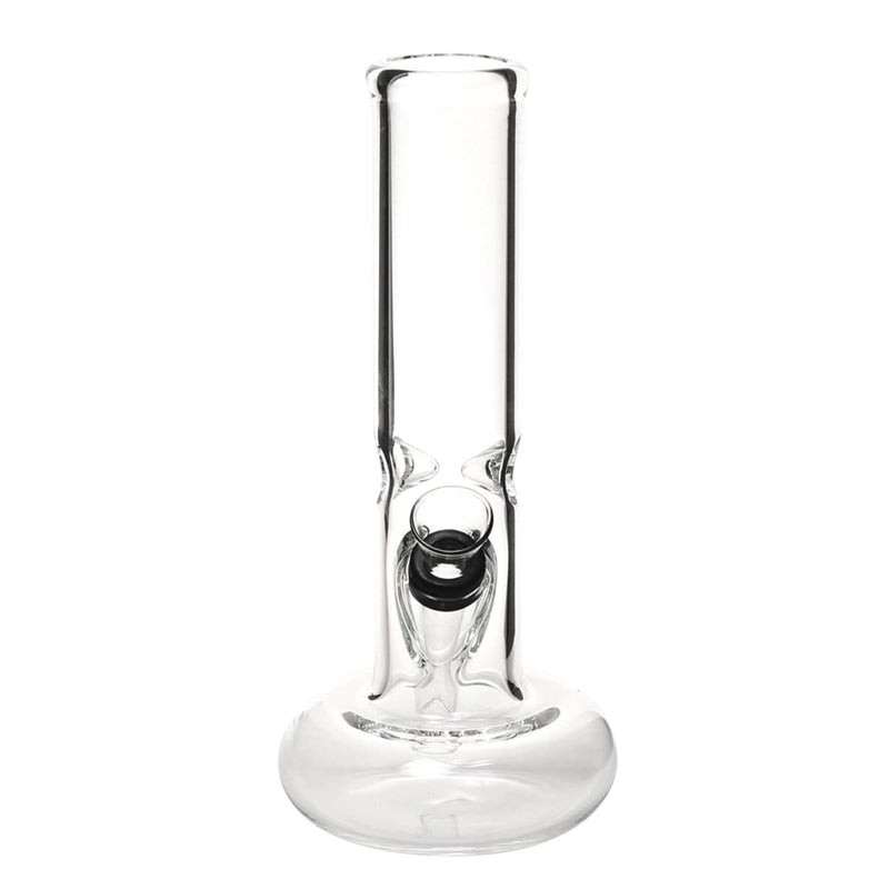 Biohazard Inc Glass Bong 8" 38mm Hollowfoot Water Pipe w/ Slide